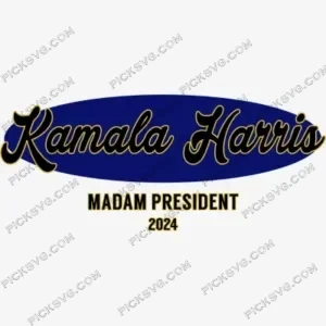 Kamala Harris Madam President SVG PickSVG