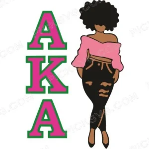 Alpha kappa alpha Svg