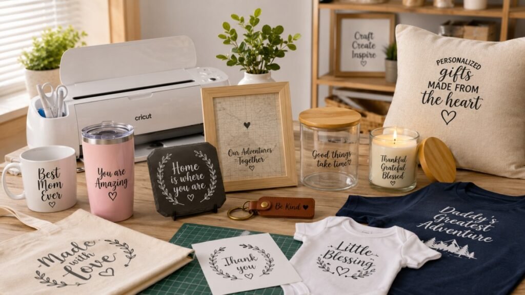 Personalized Gift Ideas Using Your Cricut Machine