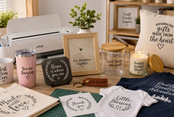 Personalized Gift Ideas Using Your Cricut Machine