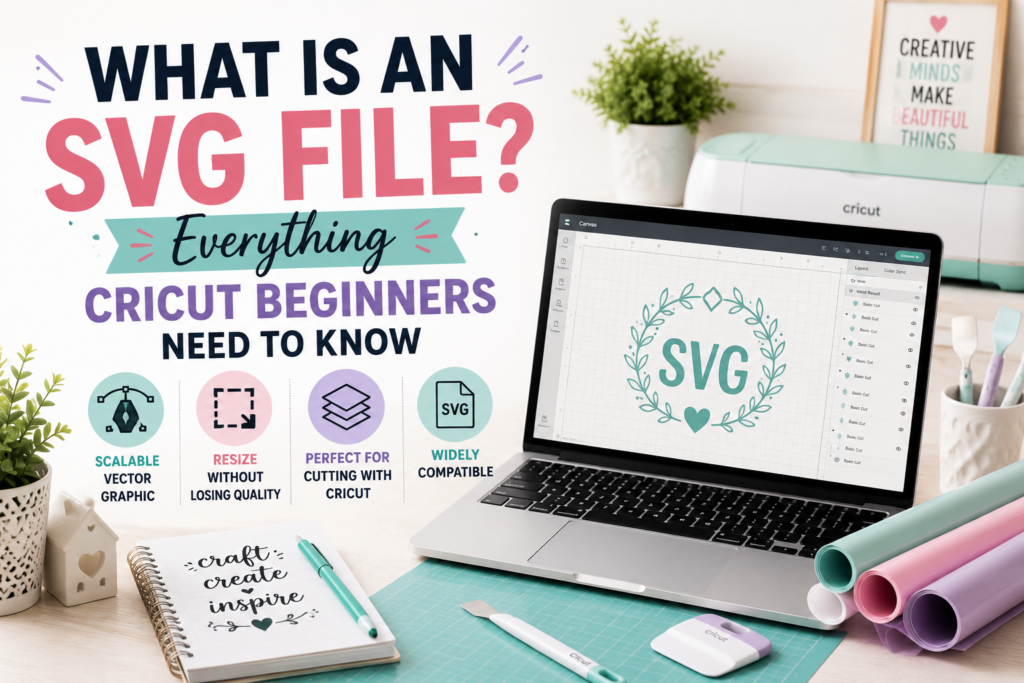 What is an SVG File - Complete beginner guide for Cricut and Silhouette crafters - PickSVG